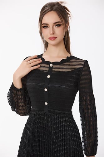 فستان دانتيل استرتش