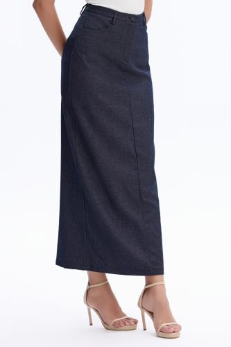 تنورة ستريت زرقاء