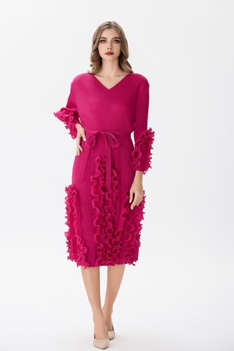 فستان بليسية فوشي استرتش