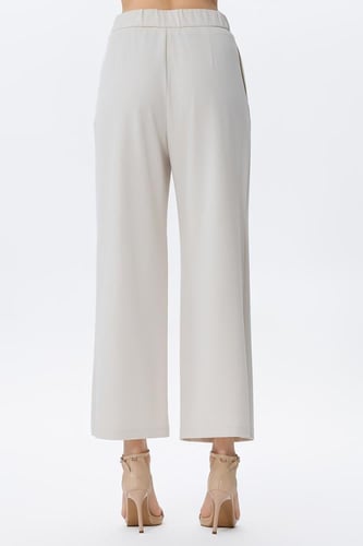 بنطلون رسمي بيج قصة مستقيمة