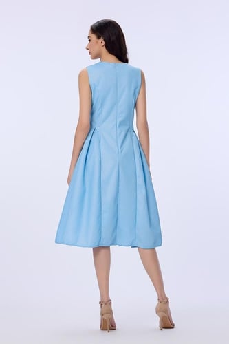 فستان كريب بيكيه