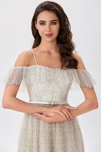 فستان تول قصة كورسية