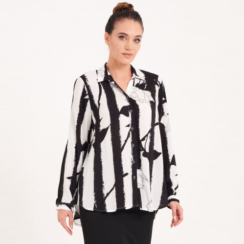 بلوزة مطبوعة