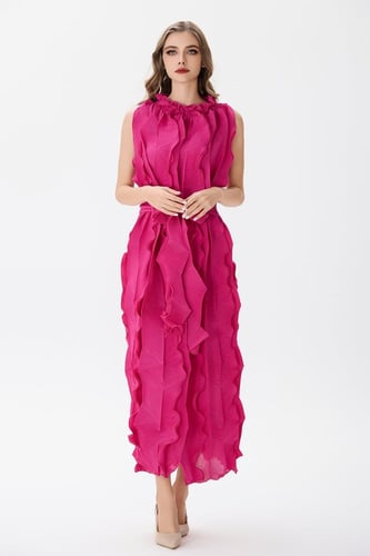 فستان بليسيه فوشي