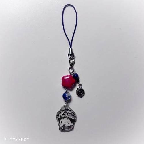 Itadori red phonecharm