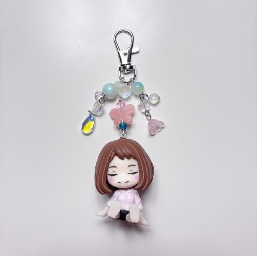 Ochaco uraraka keychain 2