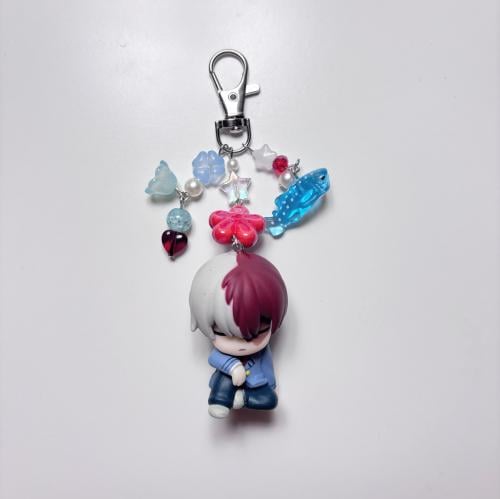 Shoto todoroki keychain 1