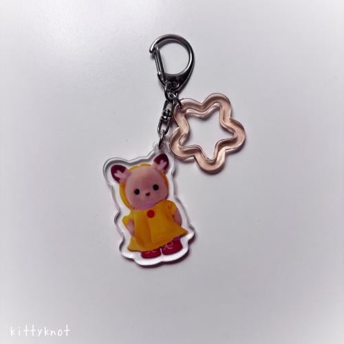 Sylvanian families acrylic keychain 1
