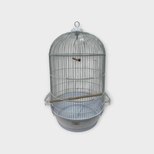 CAGE BIRD #330 WHITE قفص طيور زينة