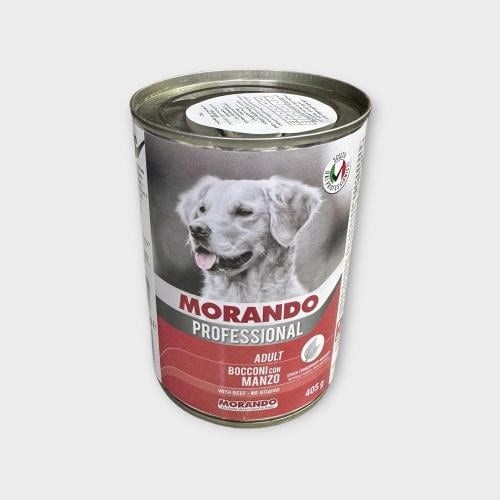 MORANDO ADULT with beef 405g معلبات أكل كلاب