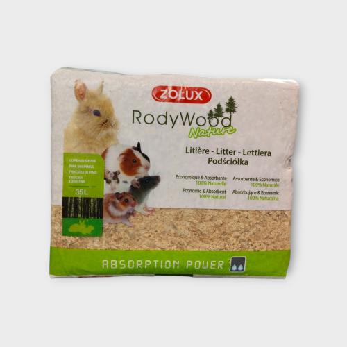 Zolux #212015 RodyWood WOOD CHIPS 35L نشارة خشب أر...