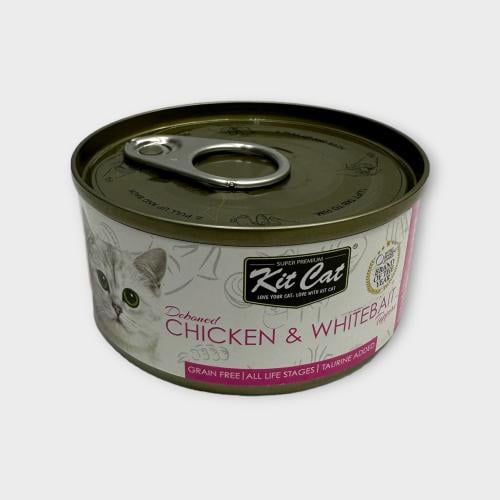 Kit Cat Deboned KC2159 Chicken & Whitebait 80g معل...