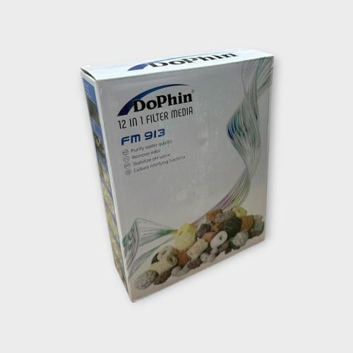 KW DoPhin FM913 12 in 1 500g FILTER MEDIA عش البكت...