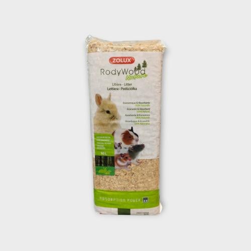Zolux #212014 RodyWood WOOD CHIPS 16L نشارة خشب أر...