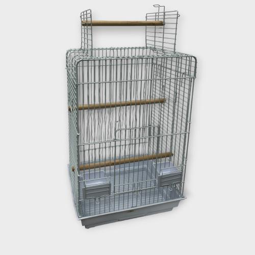 CAGE BIRD #830 WHITE قفص طيور زينة