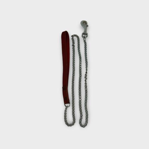 Rondo Chain leash NO:70070200100cm 2mm Red PET COL...