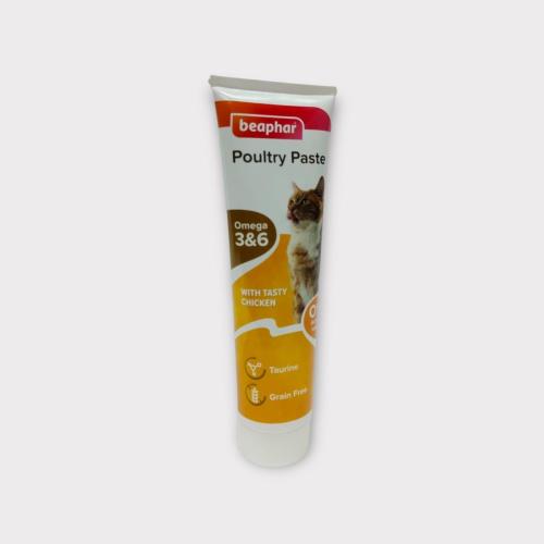 beaphar 17119 Poultry Paste Cats 100g مكافأت معجون...