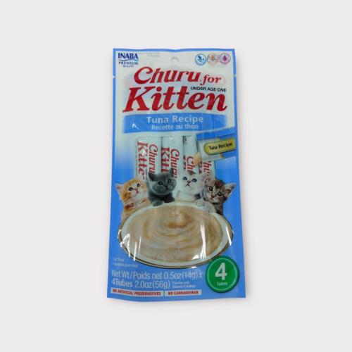 INABA Churu Kitten USA691 4x14g مكافأت أكل قطط
