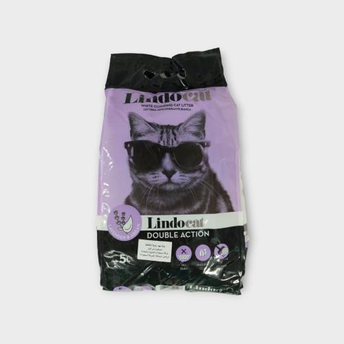 CAT LITTER LindoCat LAVENDER 5L ليندو كات رمل قطط