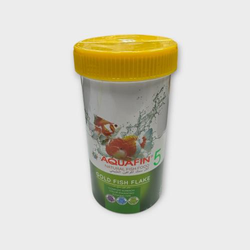 AQUAFIN 5 GOLD FISH FLAKE 500ML FISH FOOD أكل لأسم...