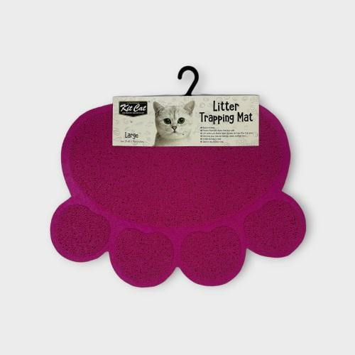 Kit Cat CAT LITTER MAT KC9491 Large 54x60 Mixed co...