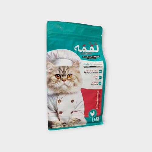 LOQMA ADULT chicken 1.5kg أكل قطط جاف