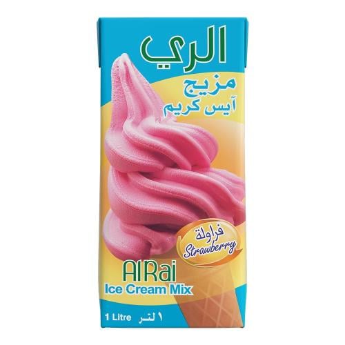 مزيج آيس كريم بنكهة الفراولة | Strawberry Ice Crea...