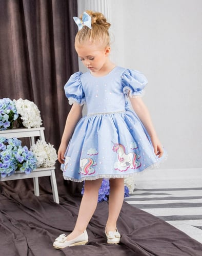 فستان بنات -يونيكرون فاخر