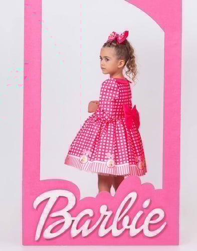 فستان بنات -باربي المميز