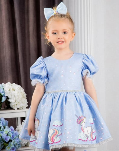 فستان بنات -يونيكرون فاخر