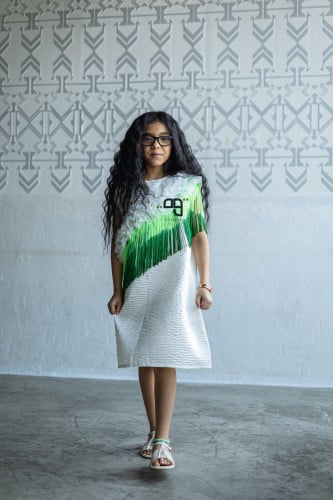 فستان بنات - اليوم الوطني الفاخر