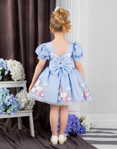 فستان بنات -يونيكرون فاخر