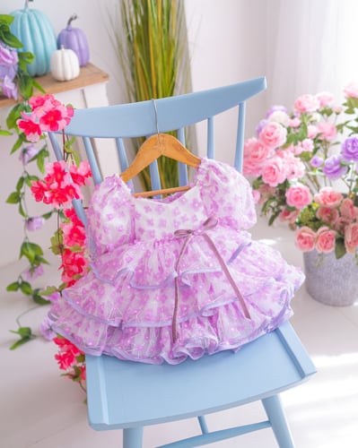 فستان بنات -LITTLE AND MISS