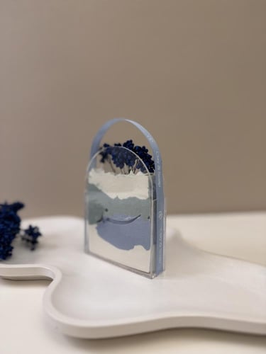 توزيعات صابون طبيعي ( بيبي بلو & جرين )