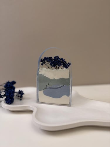 توزيعات صابون طبيعي ( بيبي بلو & جرين )