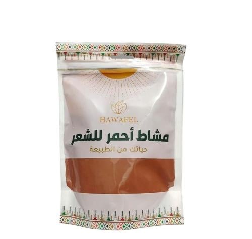 مشاط احمر للعناية بالشعر
