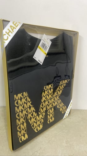 بلوزة mkاكمام طويلة مع بوكس نساء