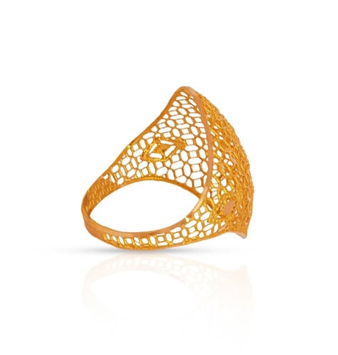 خاتم ذهب - عيار 21- 1.830 جرام تقريباً-مقاس 15