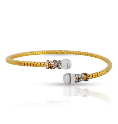 اسوارة ذهب - عيار 18- 11.43 جرام تقريباً