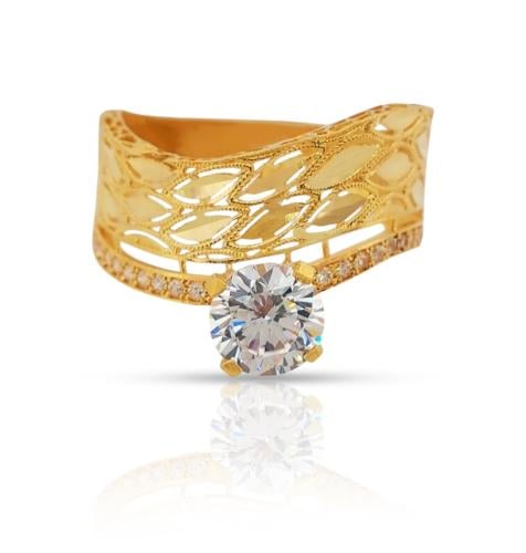 دبلة ذهب عبدالغني - عيار 21 - 3.110 جرام تقريباً