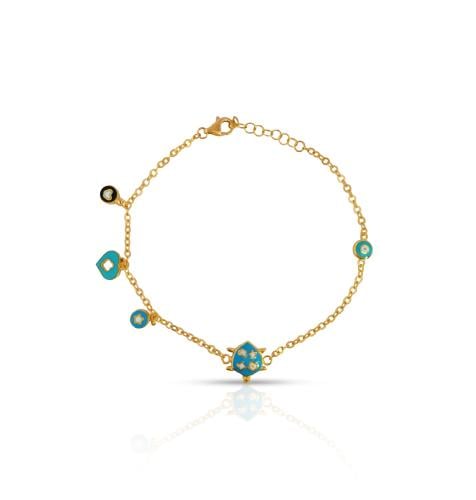 اسوارة (خلخال) ذهب اطفال - عيار 18- 4.08 جرام تقري...