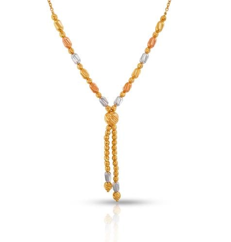 عقد ذهب - عيار 18- 4.770 جرام تقريباً