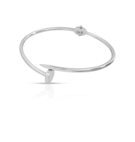 اسوارة ذهب ابيض اطفال - عيار 18- 4.360جرام تقريباً