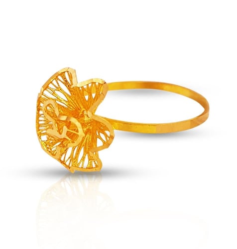 خاتم ذهب - عيار 21-1.36جرام تقريباً