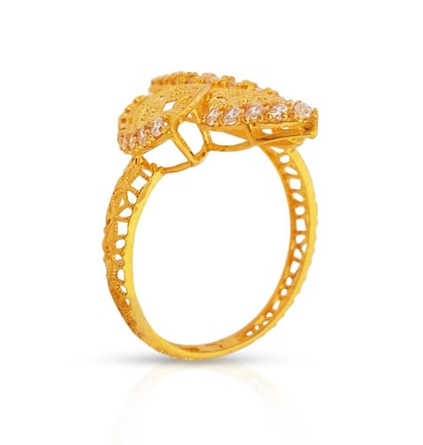 خاتم ذهب - عيار 21 - 2.38 جرام تقريباً