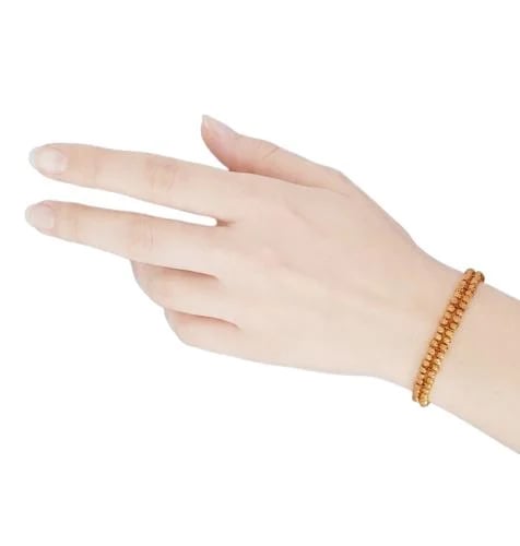 Gold bracelet - 21 karat - approximately 12.48 grams