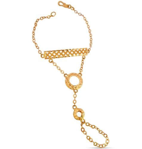 كف ذهب - عيار 21- 4.960 جرام تقريباً