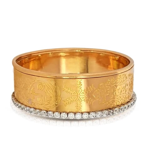 بنجرة ذهب -عيار 21 من مقاس .11.5 الى مقاس 24.5