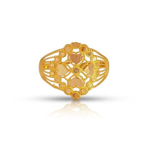 خاتم ذهب - عيار 21-2.31 جرام تقريباً