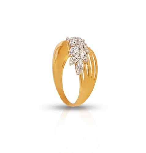 خاتم ذهب - عيار 18- 2.15 جرام تقريباً